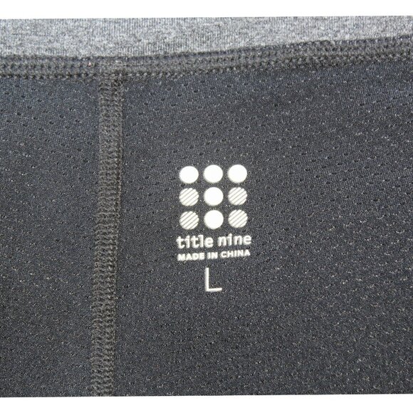 Title Nine Golf Skort size L Mini Skirt Grey Sporty pickleball outdoor pockets - Picture 6 of 6